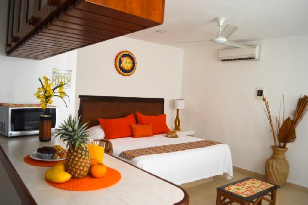 Arrecifes Suites Puerto Morelos Bagian luar foto