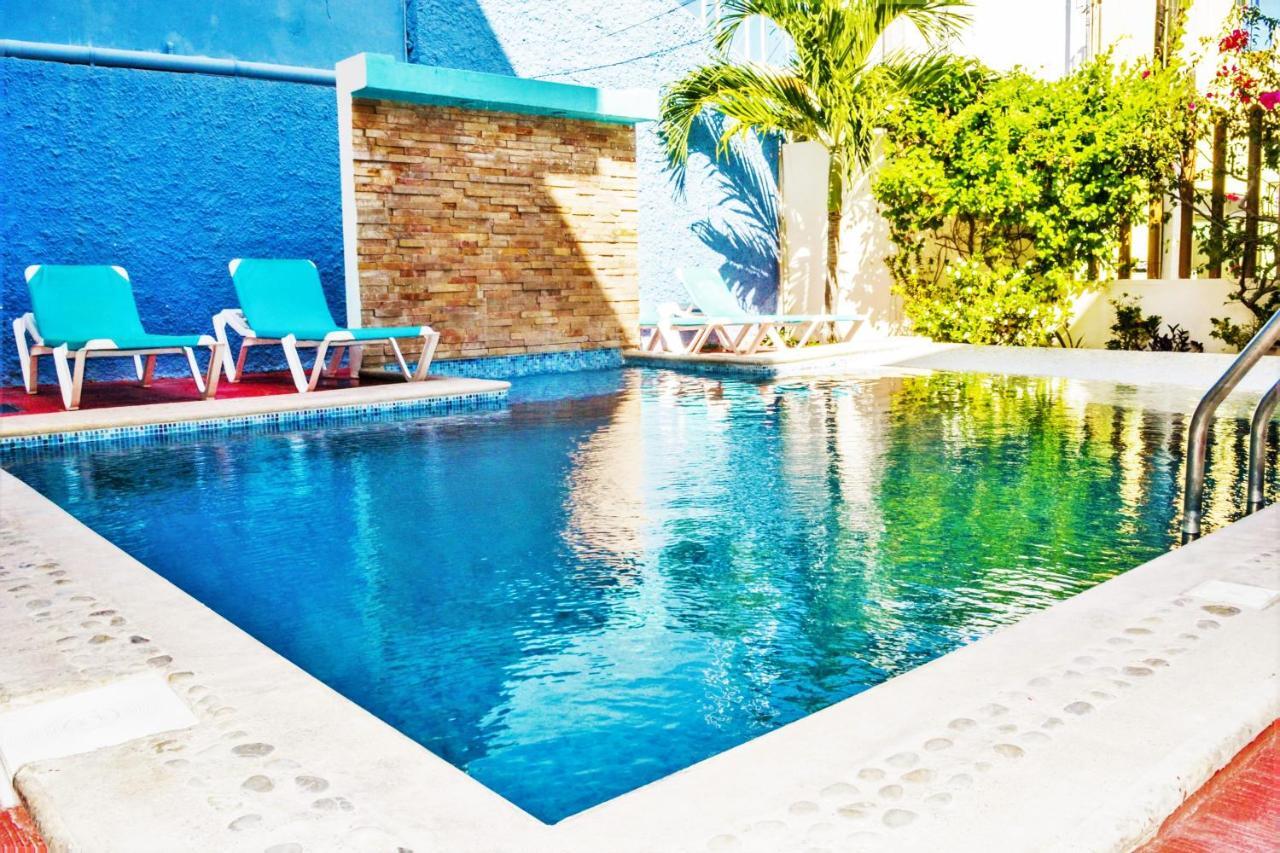 Arrecifes Suites Puerto Morelos Bagian luar foto